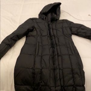 WOMENS north face parka black